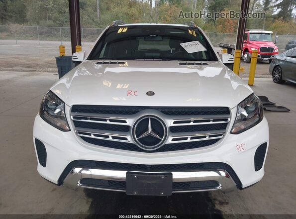 4JGDF6EE2HA925713 2017 MERCEDES-BENZ GLS 450 White Вид задньої частини салону