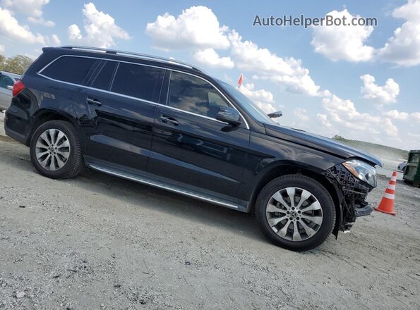 4JGDF6EE2KB199790 2019 MERCEDES-BENZ GLS Черный Передняя правая четверть