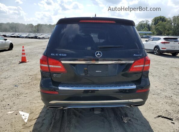 4JGDF6EE2KB199790 2019 MERCEDES-BENZ GLS Черный Вид сзади