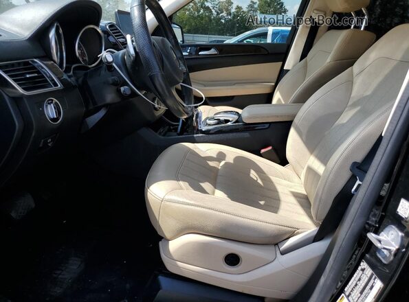 4JGDF6EE2KB199790 2019 MERCEDES-BENZ GLS Черный Вид салона спереди