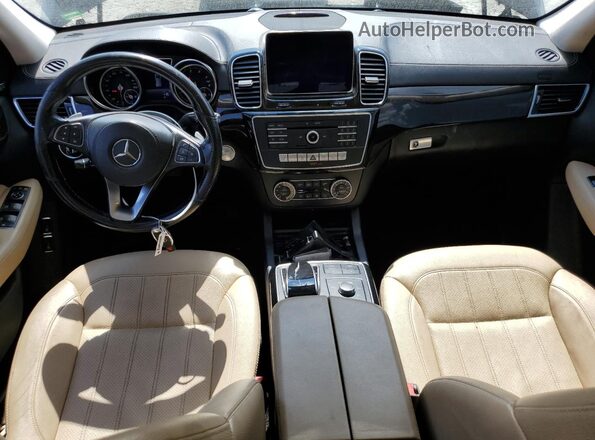 4JGDF6EE2KB199790 2019 MERCEDES-BENZ GLS Черный Вид панели приборов