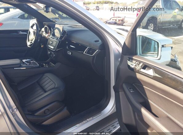 4JGDF6EE2KB234165 2019 MERCEDES-BENZ GLS 450 Silver Widok wnętrza z przodu