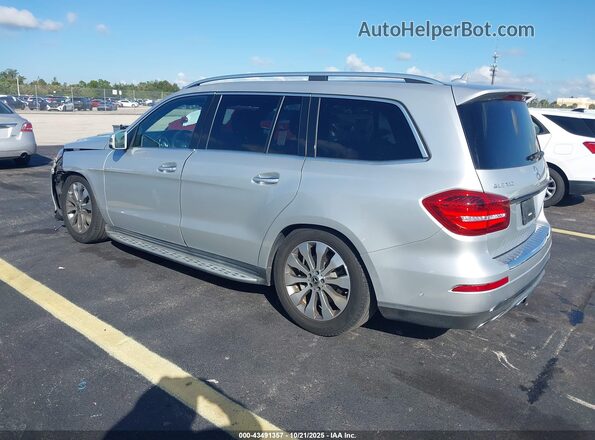 4JGDF6EE2KB234165 2019 MERCEDES-BENZ GLS 450 Silver Tył lewy