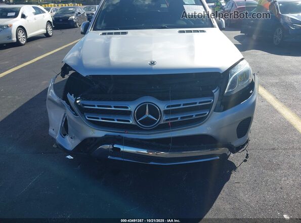 4JGDF6EE2KB234165 2019 MERCEDES-BENZ GLS 450 Silver Widok z przodu