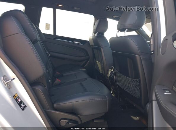4JGDF6EE2KB234165 2019 MERCEDES-BENZ GLS 450 Silver Widok naklejki z numerem VIN