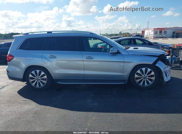 4JGDF6EE2KB234165 2019 MERCEDES-BENZ GLS 450 Silver Widok wnętrza z tyłu