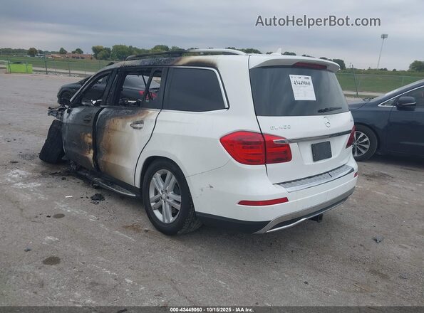 4JGDF6EE3GA661660 2016 MERCEDES-BENZ GL 450 White Rear left