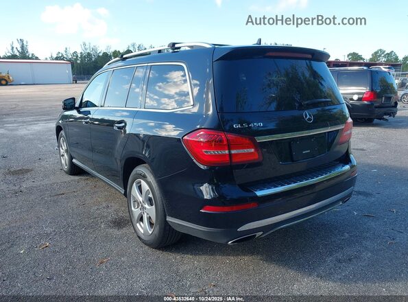 4JGDF6EE3JB129875 2018 MERCEDES-BENZ GLS 450 Black Trasero izquierdo