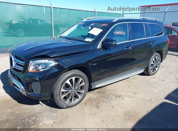 4JGDF6EE3KB224826 2019 MERCEDES-BENZ GLS 450 Black Առջևի ձախ երեք քառորդ տեսարան