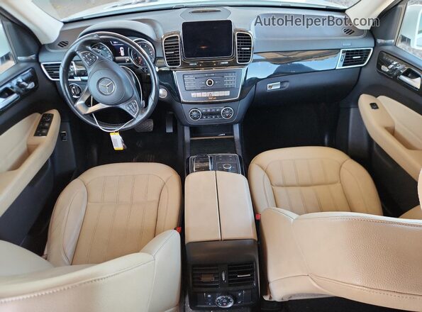 4JGDF6EE3KB233610 2019 MERCEDES-BENZ GLS White წინა პანელის ხედი
