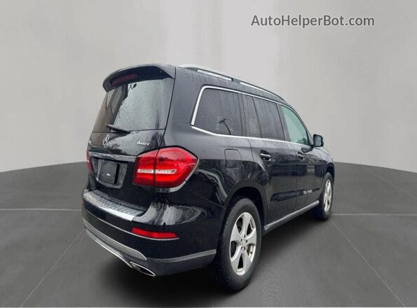 4JGDF6EE4HA858306 2017 MERCEDES-BENZ GLS Black Передня права чверть