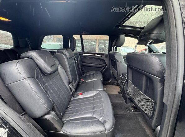 4JGDF6EE4HA858306 2017 MERCEDES-BENZ GLS Black Вид ззаду