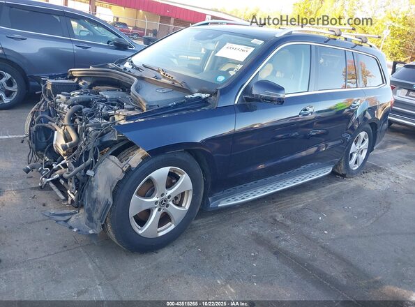 4JGDF6EE4HA933795 2017 MERCEDES-BENZ GLS 450 Blue 