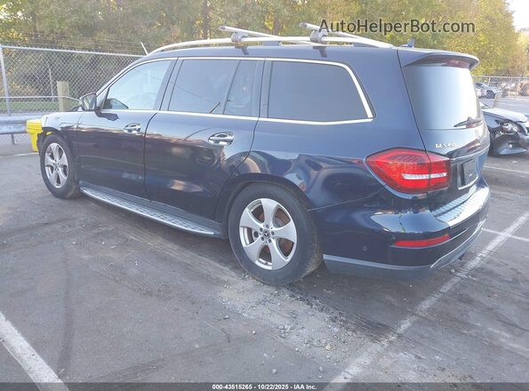 4JGDF6EE4HA933795 2017 MERCEDES-BENZ GLS 450 Blue 