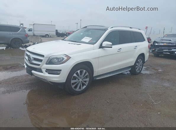 4JGDF6EE5GA703634 2016 MERCEDES-BENZ GL 450 Белый Передняя левая четверть