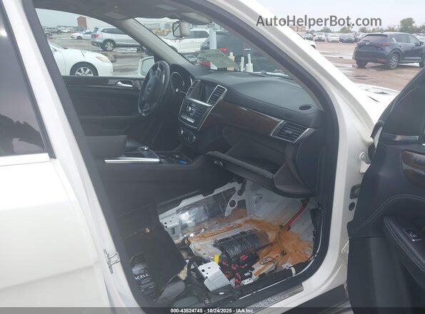 4JGDF6EE5GA703634 2016 MERCEDES-BENZ GL 450 Белый Вид салона спереди