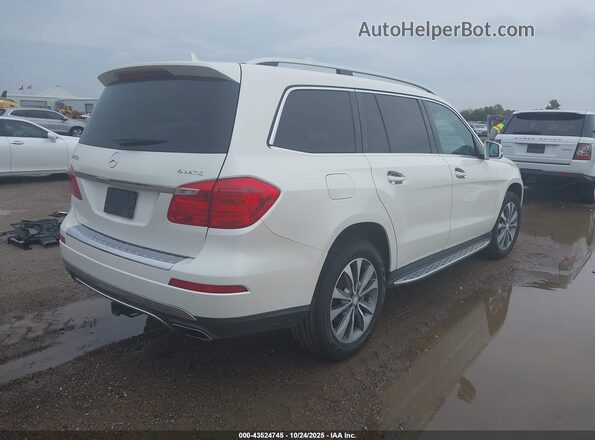 4JGDF6EE5GA703634 2016 MERCEDES-BENZ GL 450 Белый Задняя правая четверть