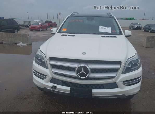 4JGDF6EE5GA703634 2016 MERCEDES-BENZ GL 450 Белый Вид спереди