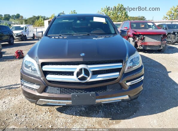 4JGDF6EE6GA645520 2016 MERCEDES-BENZ GL 450 Brown Rear interior view