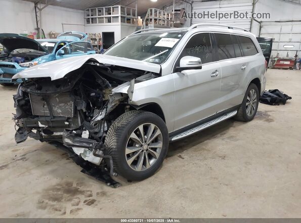 4JGDF6EE6GA707207 2016 MERCEDES-BENZ GL 450 Gray Առջևի ձախ երեք քառորդ տեսարան