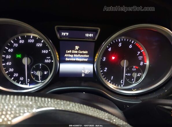 4JGDF6EE6GA707207 2016 MERCEDES-BENZ GL 450 Gray Հետևի նստատեղերի տեսք
