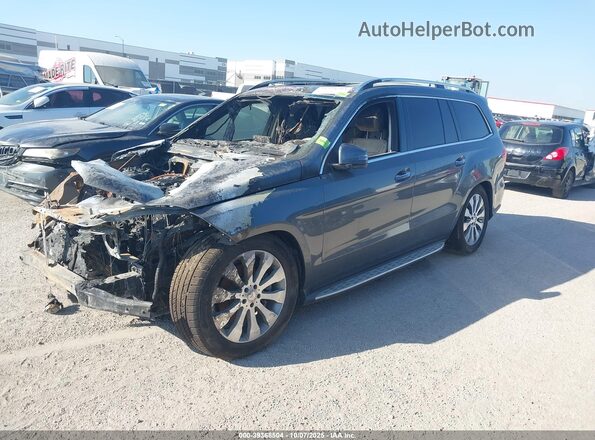 4JGDF6EE6HA888245 2017 MERCEDES-BENZ GLS 450 Gray წინა მარცხენა ხედი სამი მეოთხედიდან