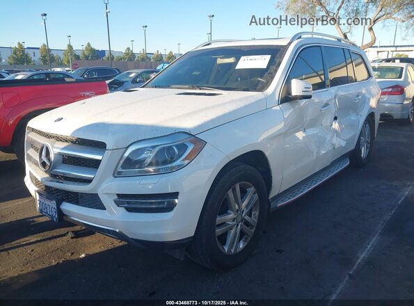4JGDF6EE7GA710813 2016 MERCEDES-BENZ GL 450 White Front left