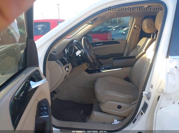 4JGDF6EE7GA710813 2016 MERCEDES-BENZ GL 450 White Front interior view