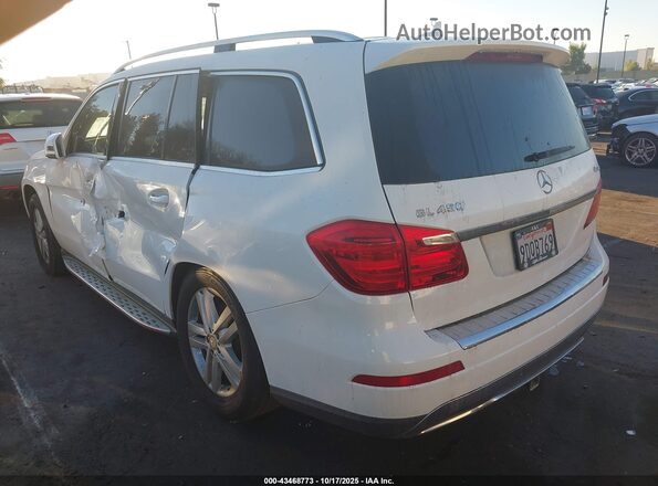 4JGDF6EE7GA710813 2016 MERCEDES-BENZ GL 450 White Rear left