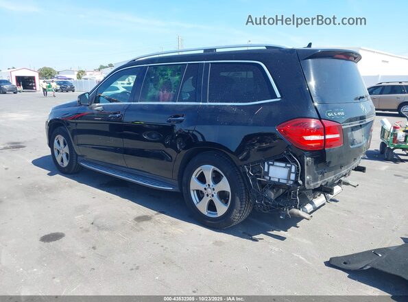 4JGDF6EE7HA818110 2017 MERCEDES-BENZ GLS 450 Black Trasero izquierdo