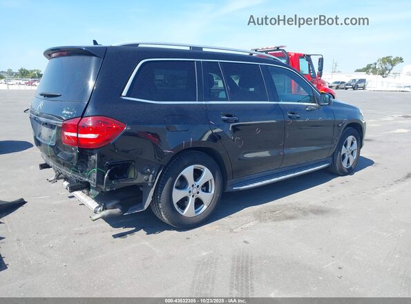 4JGDF6EE7HA818110 2017 MERCEDES-BENZ GLS 450 Black Trasero derecho