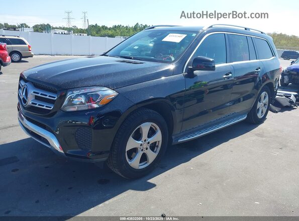 4JGDF6EE7HA818110 2017 MERCEDES-BENZ GLS 450 Black Vista tres cuartos delantera izquierda