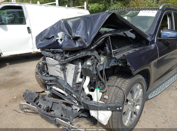 4JGDF6EE7KB234274 2019 MERCEDES-BENZ GLS 450 Blue Widok z przodu