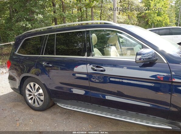 4JGDF6EE7KB234274 2019 MERCEDES-BENZ GLS 450 Blue Widok wnętrza z tyłu