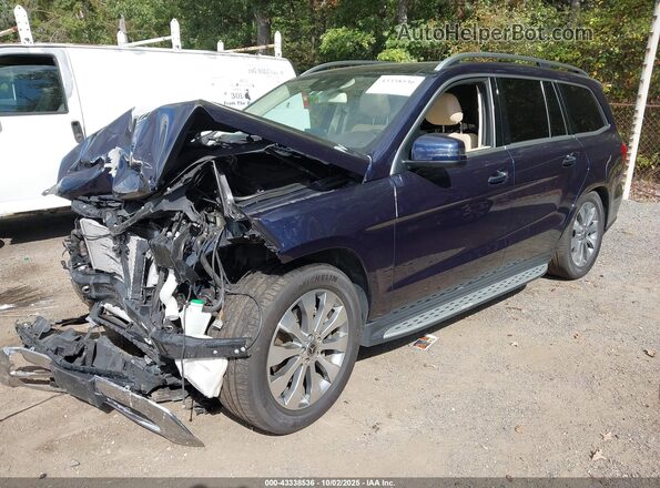 4JGDF6EE7KB234274 2019 MERCEDES-BENZ GLS 450 Blue Przód lewy