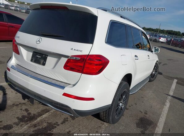 4JGDF6EE8GA708813 2016 MERCEDES-BENZ GL 450 White უკანა მარჯვენა