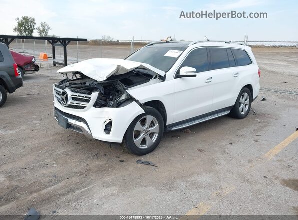 4JGDF6EE8JB079877 2018 MERCEDES-BENZ GLS 450 Белый Передняя левая четверть
