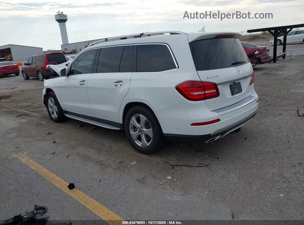 4JGDF6EE8JB079877 2018 MERCEDES-BENZ GLS 450 Белый Задняя левая четверть