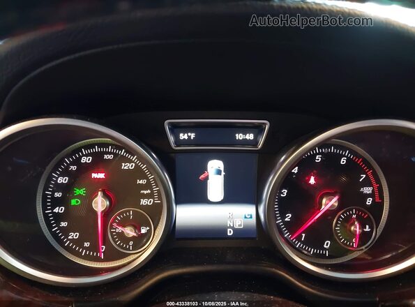 4JGDF6EE9HA925501 2017 MERCEDES-BENZ GLS 450 Черный Вид задних сидений
