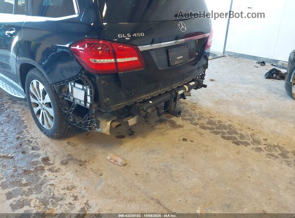 4JGDF6EE9HA925501 2017 MERCEDES-BENZ GLS 450 Черный Вид спереди