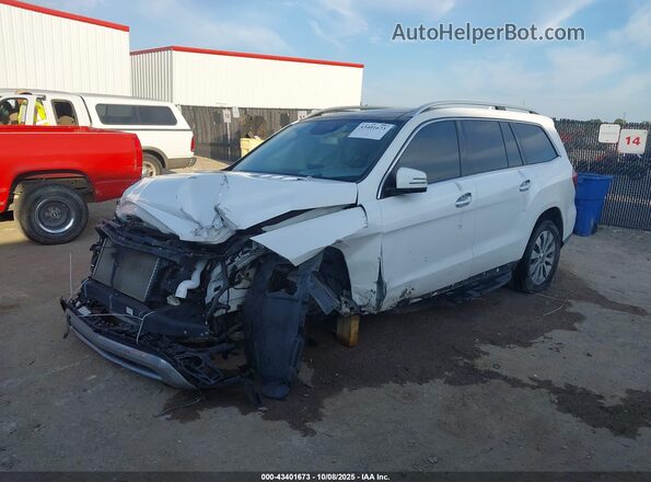 4JGDF6EE9JB005075 2018 MERCEDES-BENZ GLS 450 White Առջևի ձախ երեք քառորդ տեսարան