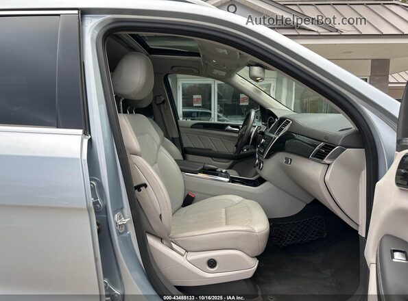 4JGDF6EEXGA660909 2016 MERCEDES-BENZ GL 450 Blue Front interior view