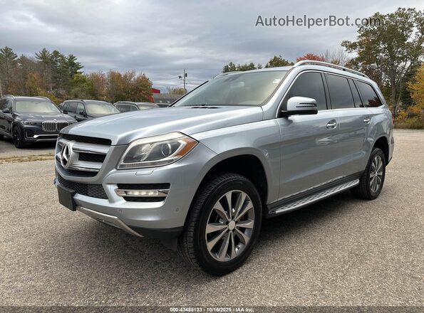 4JGDF6EEXGA660909 2016 MERCEDES-BENZ GL 450 Blue Front left