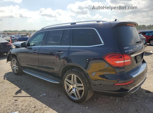 4JGDF6EEXHA810695 2017 MERCEDES-BENZ GLS Blue Tył lewy