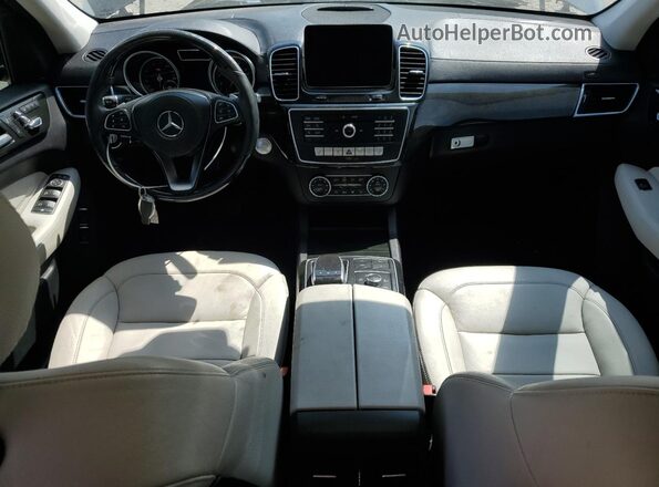 4JGDF6EEXHA810695 2017 MERCEDES-BENZ GLS Blue Widok deski rozdzielczej