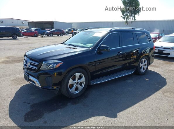 4JGDF6EEXHA918444 2017 MERCEDES-BENZ GLS 450 Black Vista tres cuartos delantera izquierda