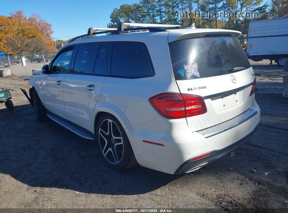 4JGDF7DE0JB099368 2018 MERCEDES-BENZ GLS 550 White Tył lewy