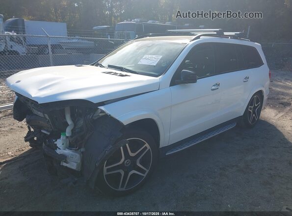 4JGDF7DE0JB099368 2018 MERCEDES-BENZ GLS 550 White Przód lewy