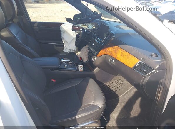 4JGDF7DE0JB099368 2018 MERCEDES-BENZ GLS 550 White Widok wnętrza z przodu