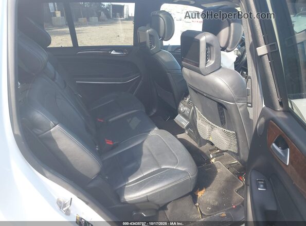 4JGDF7DE0JB099368 2018 MERCEDES-BENZ GLS 550 White Widok naklejki z numerem VIN